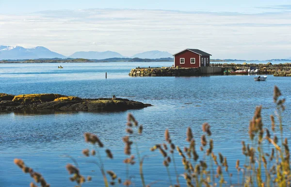 Záliv Poblíž Bud Mre Romsdal Kraj Norsko Pohled — Stock fotografie
