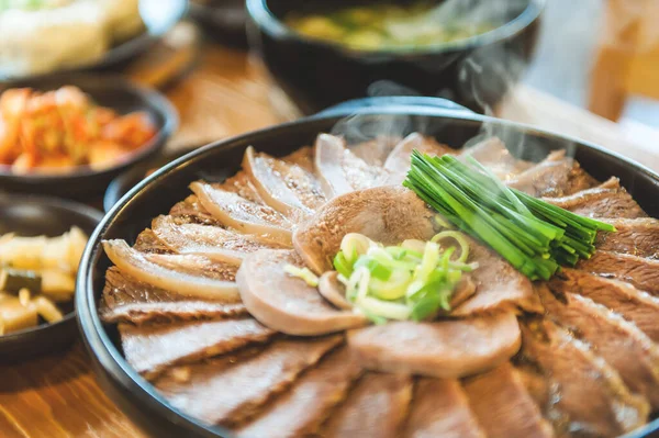 South Korea Beef Steamed Food — Stock Photo, Image