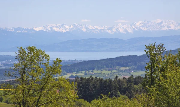 Belle Vue Sur Paysage Montagneux Majestueux — Photo