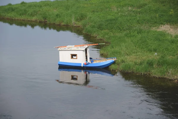 Boot Auf Der Loire — Stockfoto