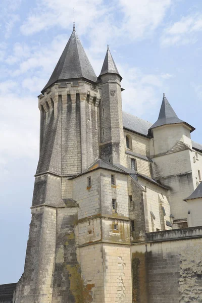 Castillo Saumur Loira — Foto de Stock