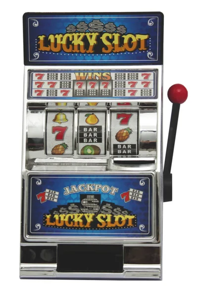 Casino Bedienfeld Mit Einem Spielautomaten — Stockfoto