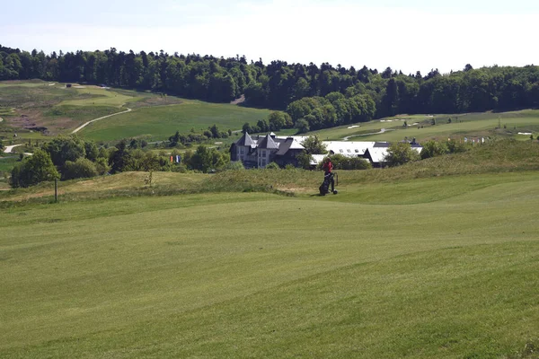 Golfplatz Hofgut Georgenthal Fantastisk Udsigt - Stock-foto