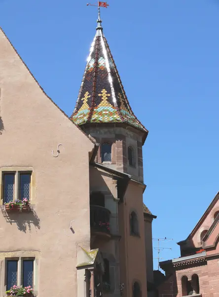 Turm Der Burg Eguisheim — Stok fotoğraf