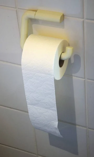 Toilettenpapier Badezimmer — Stockfoto