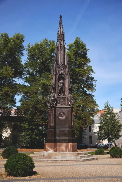 Скульптура Эрнста Морица Арндта Грейфсвальде — стоковое фото