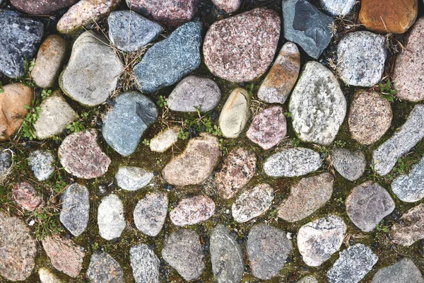 Bir Şehir Caddesinde Kaldırım Taşları — Stok fotoğraf