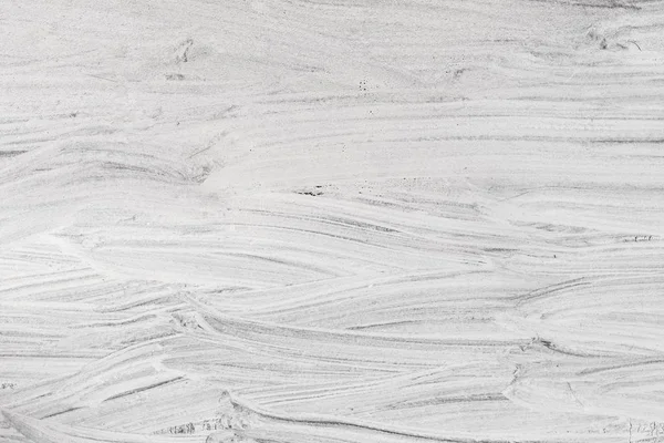 Weiße Textur von Kalk mit Hilfe der Malerei von Hand — Stockfoto