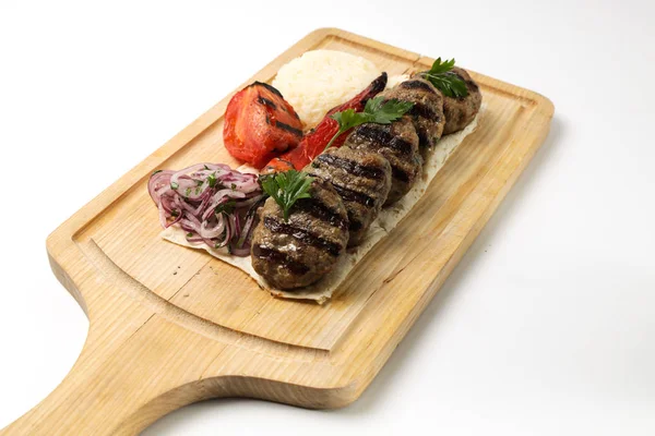 sebze ve soslu biftek