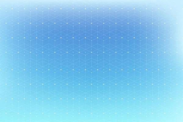Modèle géométrique avec ligne et points connectés. Connectivité de fond graphique. Toile de fond polygonale moderne et élégante pour votre design. Illustration vectorielle . — Image vectorielle