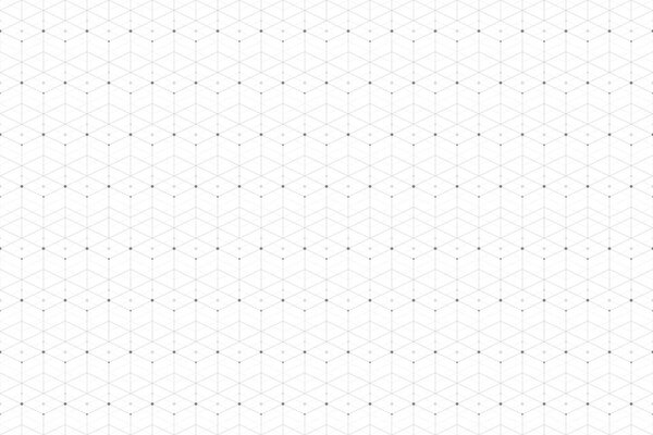 Geometric seamless pattern with connected lines and dots. Graphic background connectivity. Modern stylish polygonal backdrop communication compounds for your design. Lines plexus. Vector illustration.