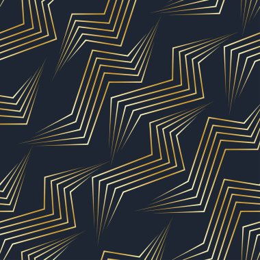 Siyah zemin üzerine altın özet satırları. Vektör çizim.