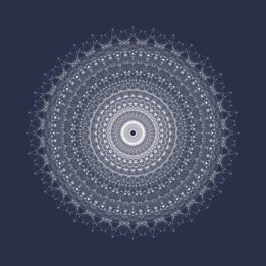 Büyük Genomik Veri Görselleştirme. DNA sarmalı, DNA ipliği, DNA testi. CRISPR CAS9 - Genetik mühendisliği. Molekül ya da atom, nöronlar. Bilim veya tıbbi geçmiş için soyut yapı, afiş. Dalga akışı.