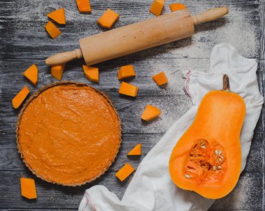 Taze pişmiş kabak pasta Güz