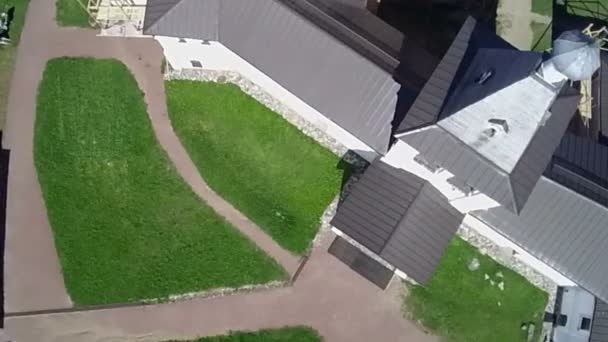 Luchtfoto drone video — Stockvideo
