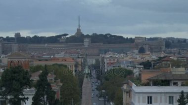 Panoramik Roma. Yakınlaştırma.