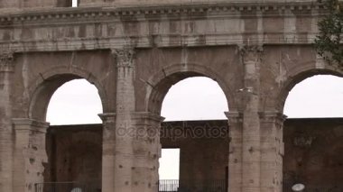 Kolezyum, Roma, İtalya, anıt Roma İmparatorluğu, hareket görünümünde gelen