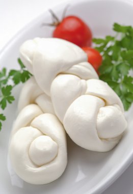 Örgü mozzarella portre