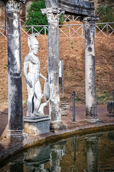 Hadrian's Villa - Tivoli, Róma, Olaszország — Stock Fotó