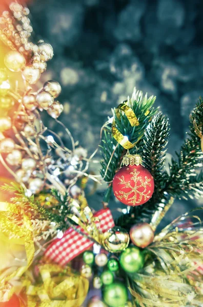Christmas  decorations  closeup — Stock Photo, Image