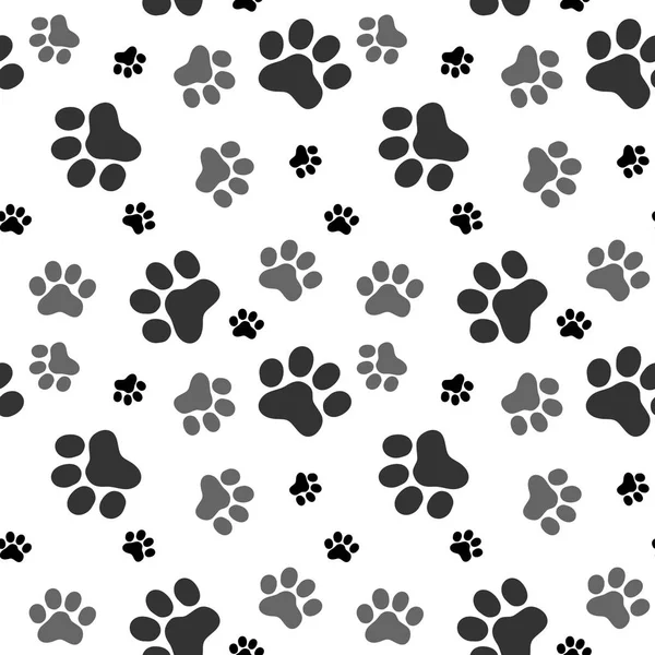 Pattern of animals paws
