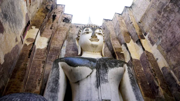 Historical Park Wat Sri chum templet bhudda arkitektur — Stockfoto