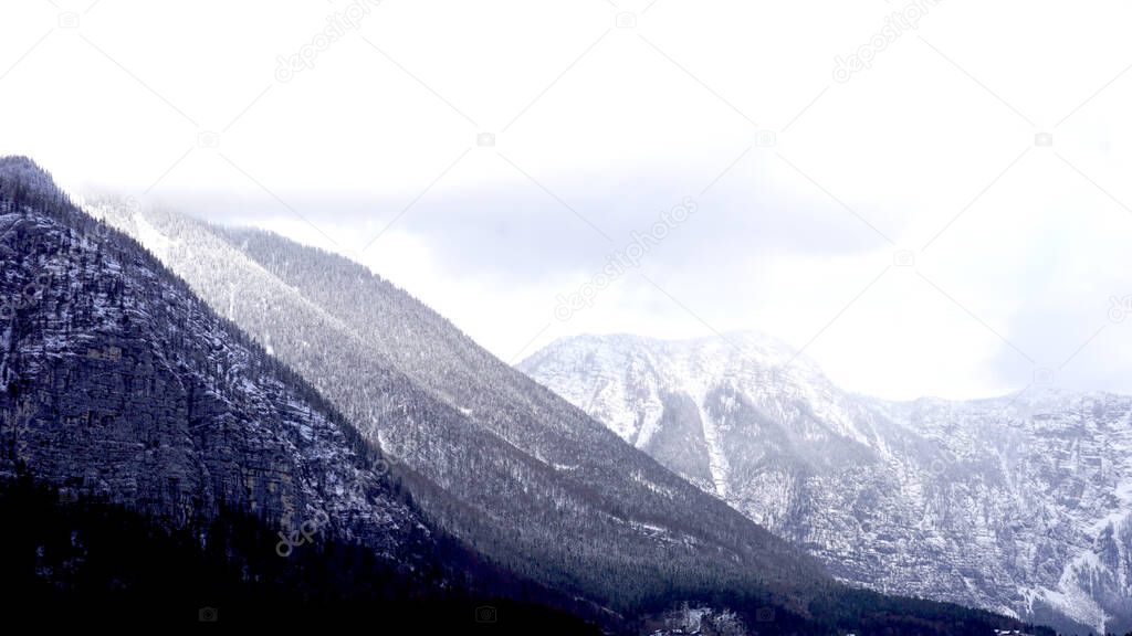 Winter snow peak mountain landscape hike epic mountains outdoor 