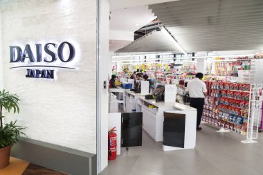 Kuala Lumpur, Malezya - 29 Ocak 2017: Daiso Japon re mi