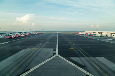 Kuala Lumpur, Malezya, 12 Şubat: KLIA 2 düşük maliyetli terimdir