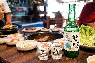 Kuala Lumpur, Malaysia, June 26, 2017:  Jinro Chamisul Soju