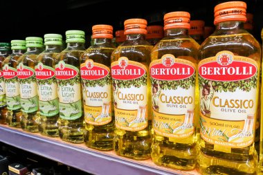 Kuala Lumpur, Malezya, 25 Haziran 2017: Bertolli İtalyan f olan