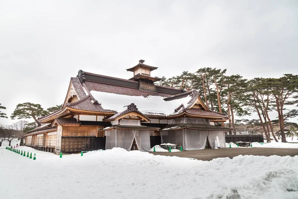 Attractie voormalige magistate dienst toerisme van Hakodate Japan voor — Stockfoto