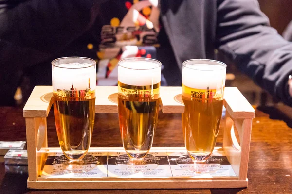 Sapporo, japan, 28. januar 2018: sapporo beer museum is popula — Stockfoto