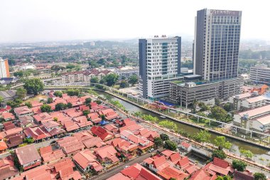 Malacca, Malaysia, 8 Nisan 2018: Malacca şehir BM verilir