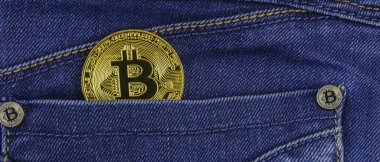 Bitcoin mavi kot pantolon cebinde yatıyor