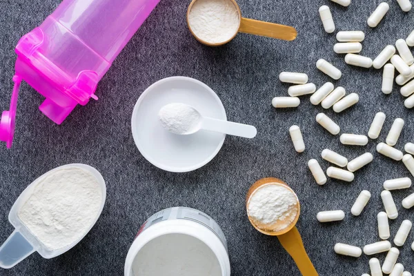 Vücut geliştirme takviyeleri - protein, gainer, kreatin, bcaa ve shaker
