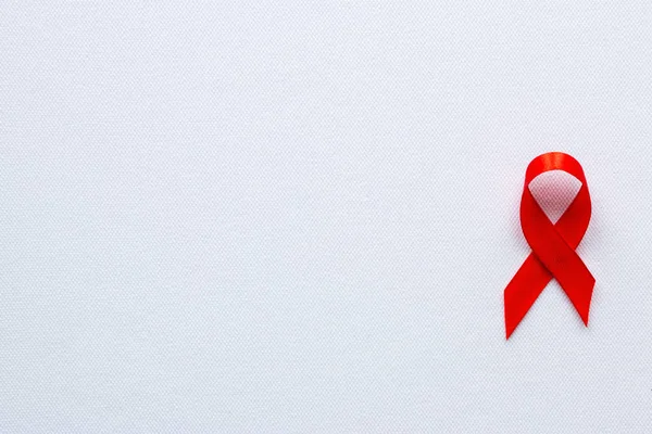 Símbolo de la maqueta del Día Mundial del SIDA — Foto de Stock