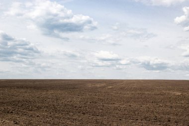 Bahar'ın sürülmüş alana