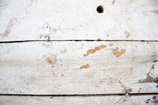 Oude planken bedekt met witte verf als achtergrond — Stockfoto