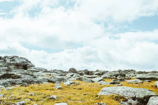 Krásné Hory Skály Obloze Mraky — Stock fotografie