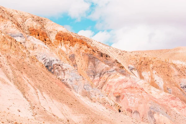 Vista Das Montanhas Colinas Vermelhas Paisagem Marciana Kyzyl Chin Viaje — Fotografia de Stock