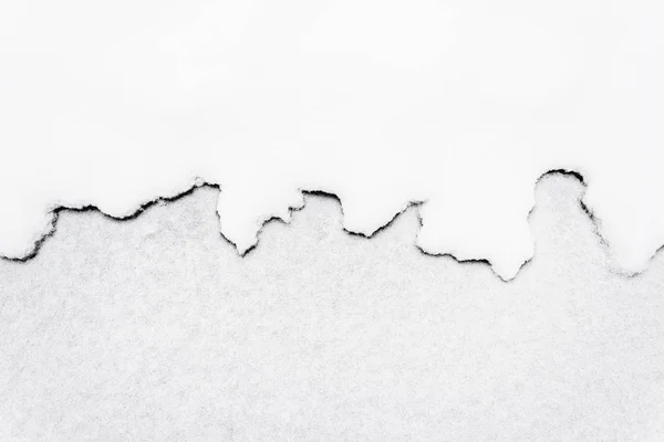 Snow on sidewalk as background