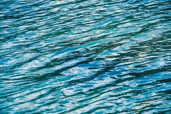 Turquoise Color River Water Blue Sea Ocean Waves — ストック写真