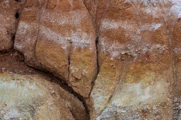 Red Hills Canyon Red Colored Rocks Old Bed River Gorge — Stock Photo, Image