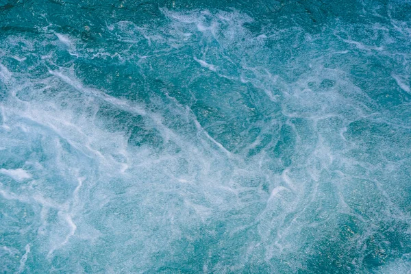 Turquoise Color River Water Blue Sea Ocean Waves — ストック写真
