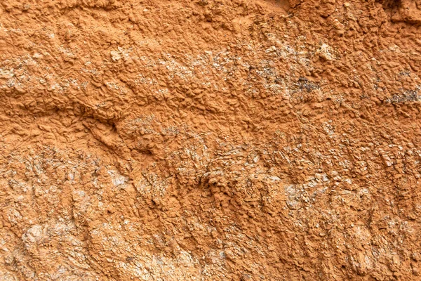 Montaña Roja Día Caluroso Textura Pared Del Cañón Arena Falta — Foto de Stock