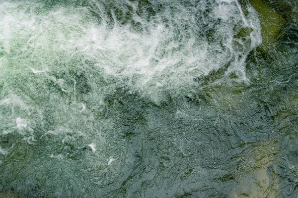 water surface of ocean, sea tide. Rapid flow of river