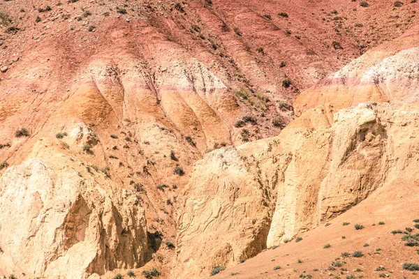 Cañón Rojo Las Colinas Erosión Del Suelo Tras Sequía Cambio —  Fotos de Stock