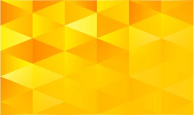 Sarı geometrik soyut arkaplan vektörü