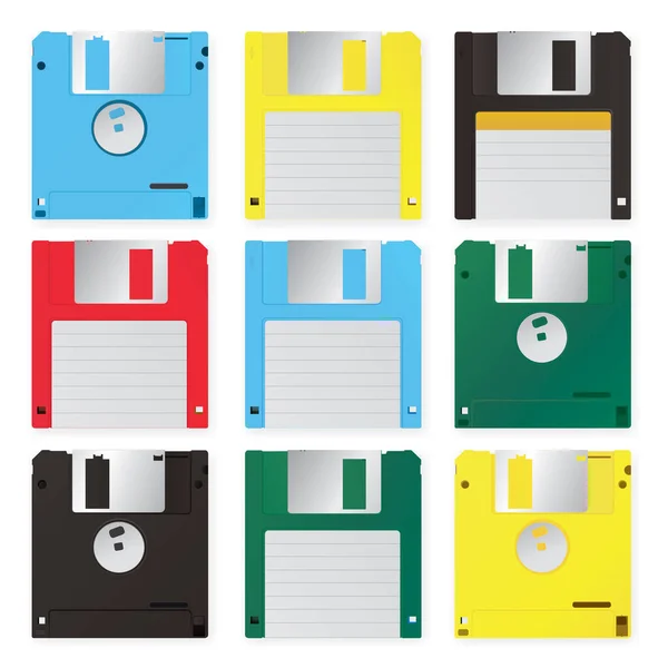 Floppy Disk Vector Illustration — Stockvektor